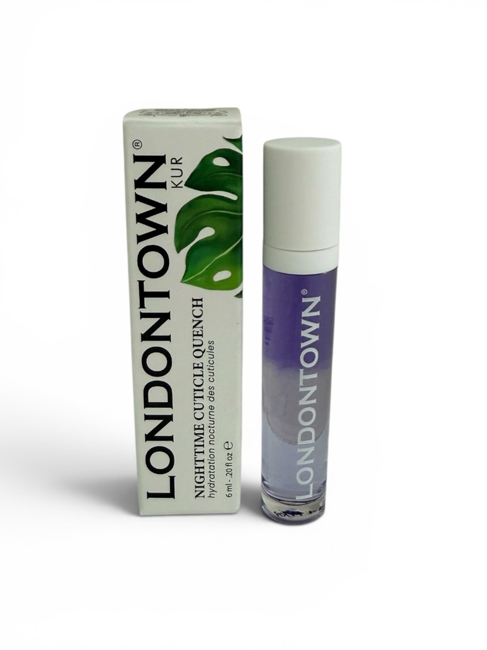 LONDONTOWN Roll Cuticle Oil .20 Fl Oz, Nighttime Lavender Cuticle Quench